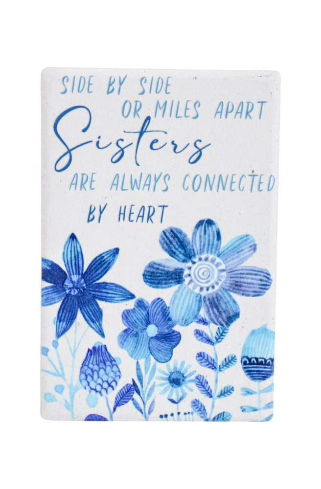Magnet Sisters, blue floral gift idea