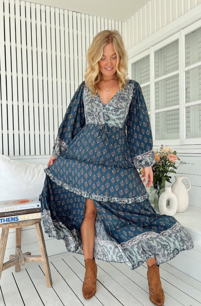 Jaase Nico Print Luciana Maxi Dress
