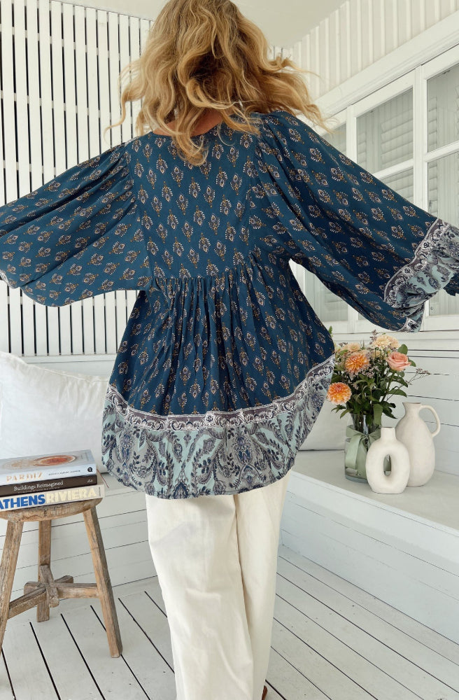 Jaase Nico Print Paloma Blouse