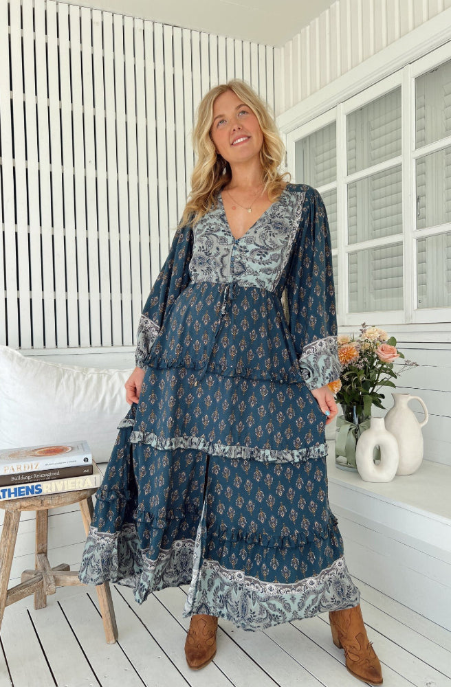Jaase Nico Print Luciana Maxi Dress