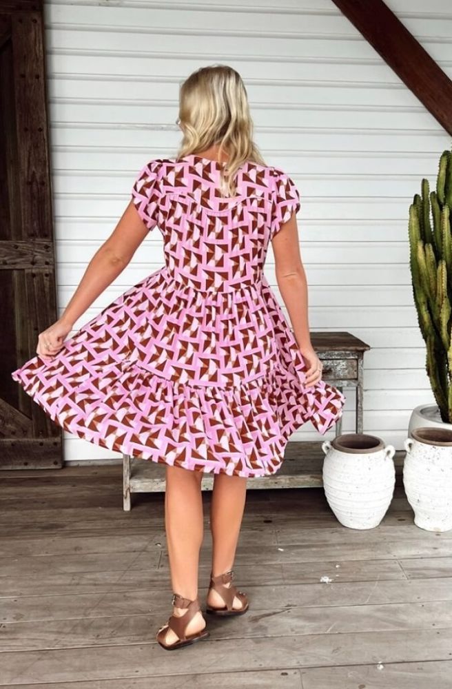 womens bohemian clothing australia jaase tracey mini dress euphoria print