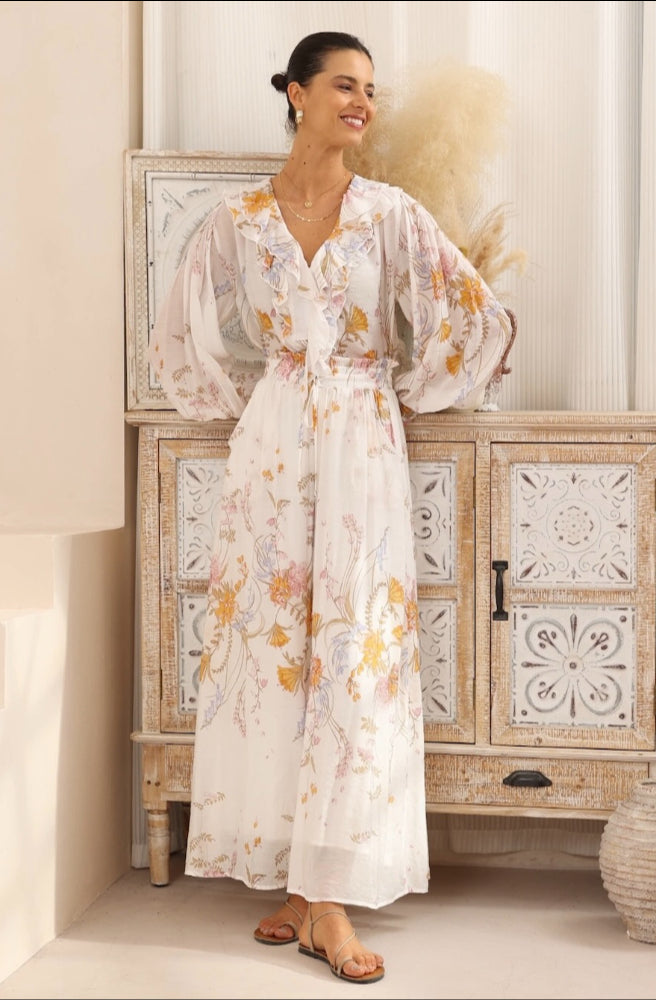 Poet Frill Top, Make a matching set with Poet Maxi Pants