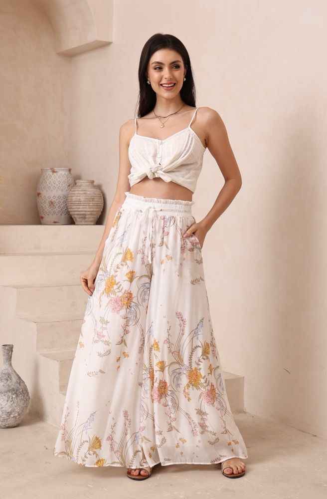 Poet Maxi Pants, Boho Resort Summer Style