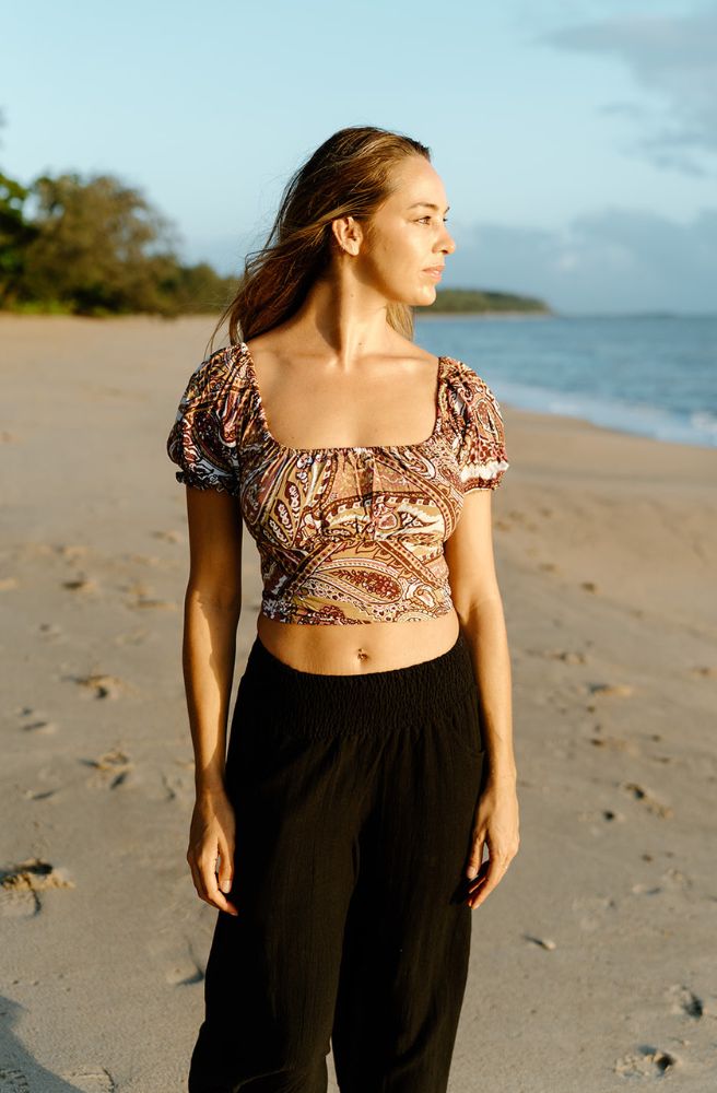 Sugar Plum Lauren Top, Front View