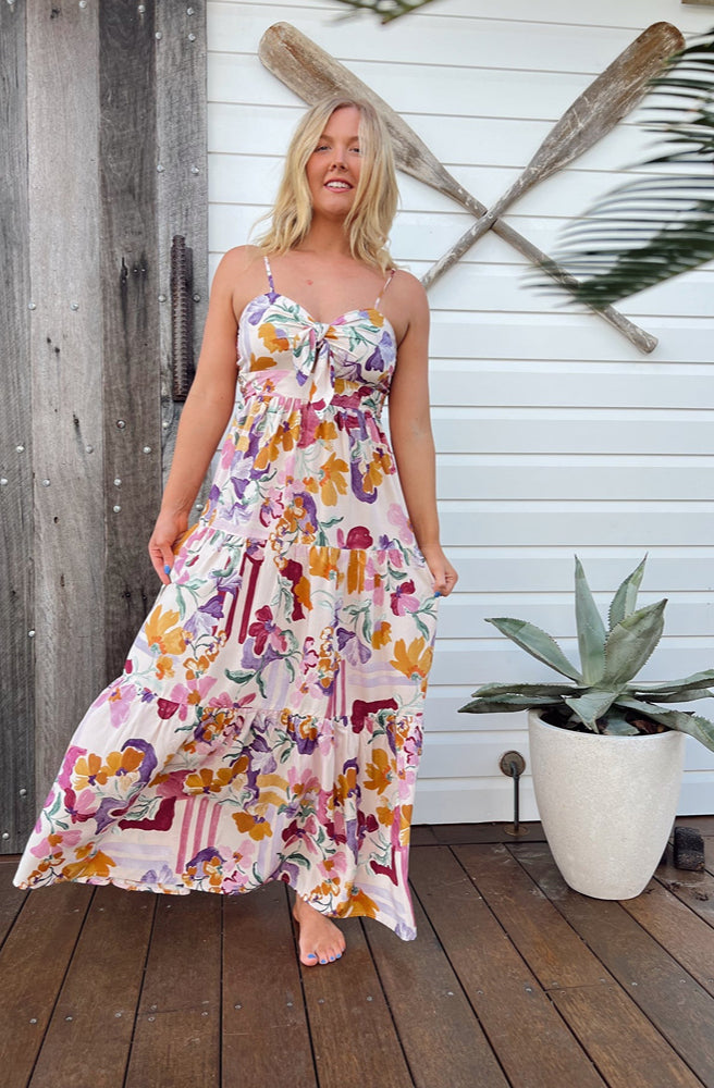 Jaase Sweet Lilly Print Bambi Maxi