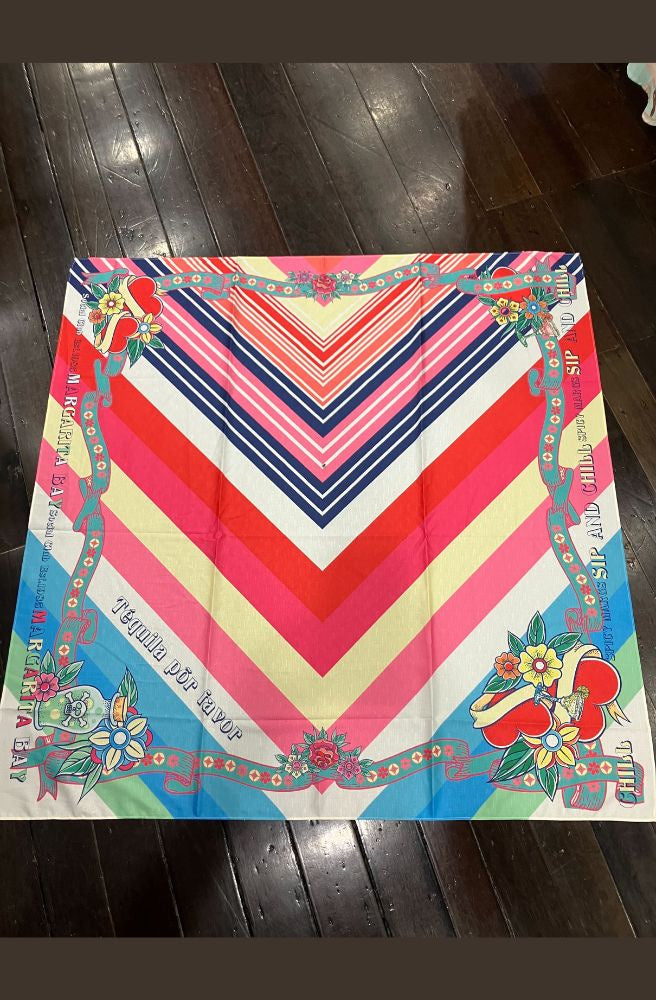 Tequila Fiesta Print Scarf