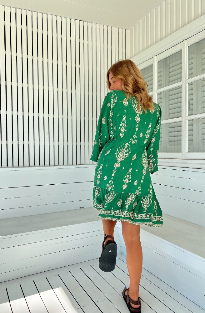 Jaase Kiva Print Abito Dress