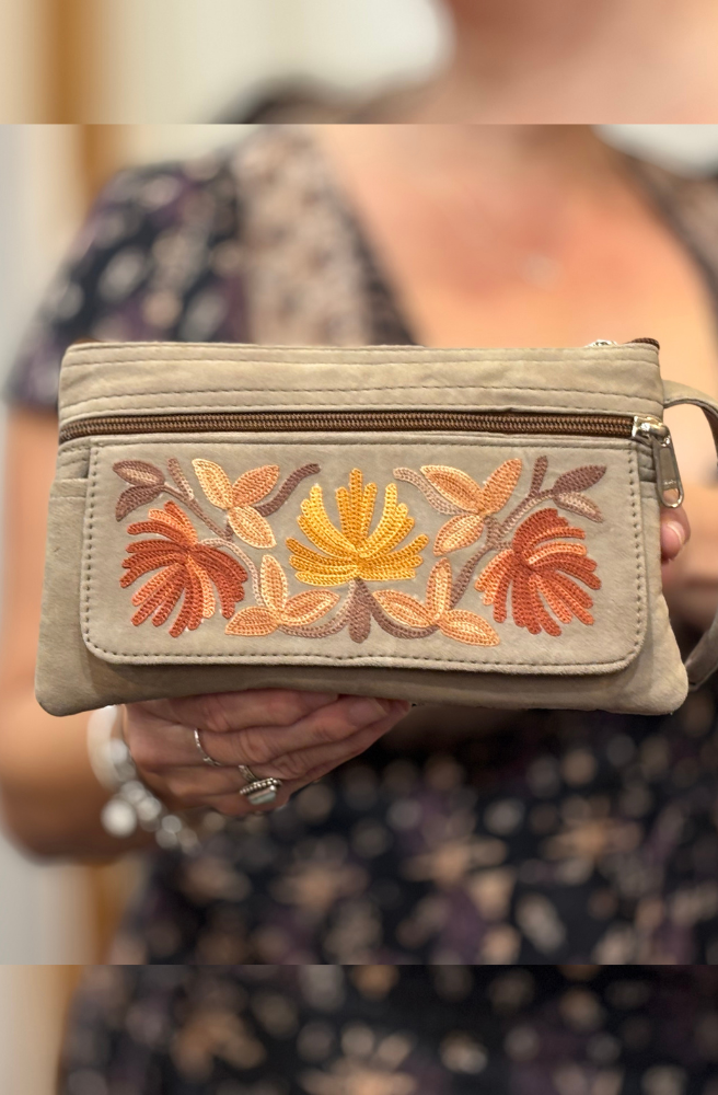 Boho Bloom Pouch - Many Colours
