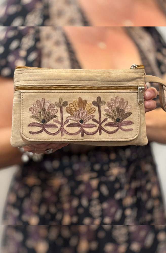 Boho Bloom Pouch - Many Colours