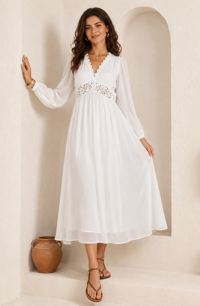 iris maxi boho dress Gown Dress, Boho Maxi Dress, Loose Dress, Dwarf Purple Iris blue / S
