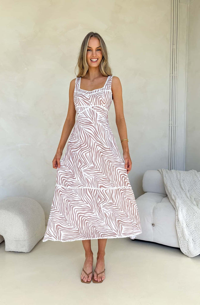 Zahara Print Stella Dress