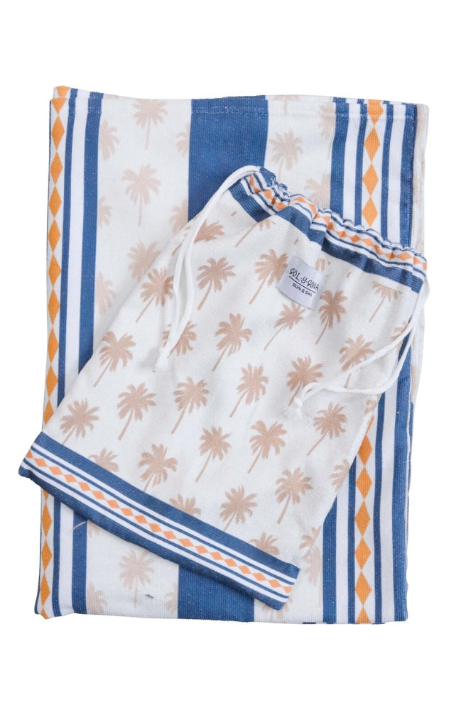 Adult Towel Poncho Roxette with hood and relaxed fit
