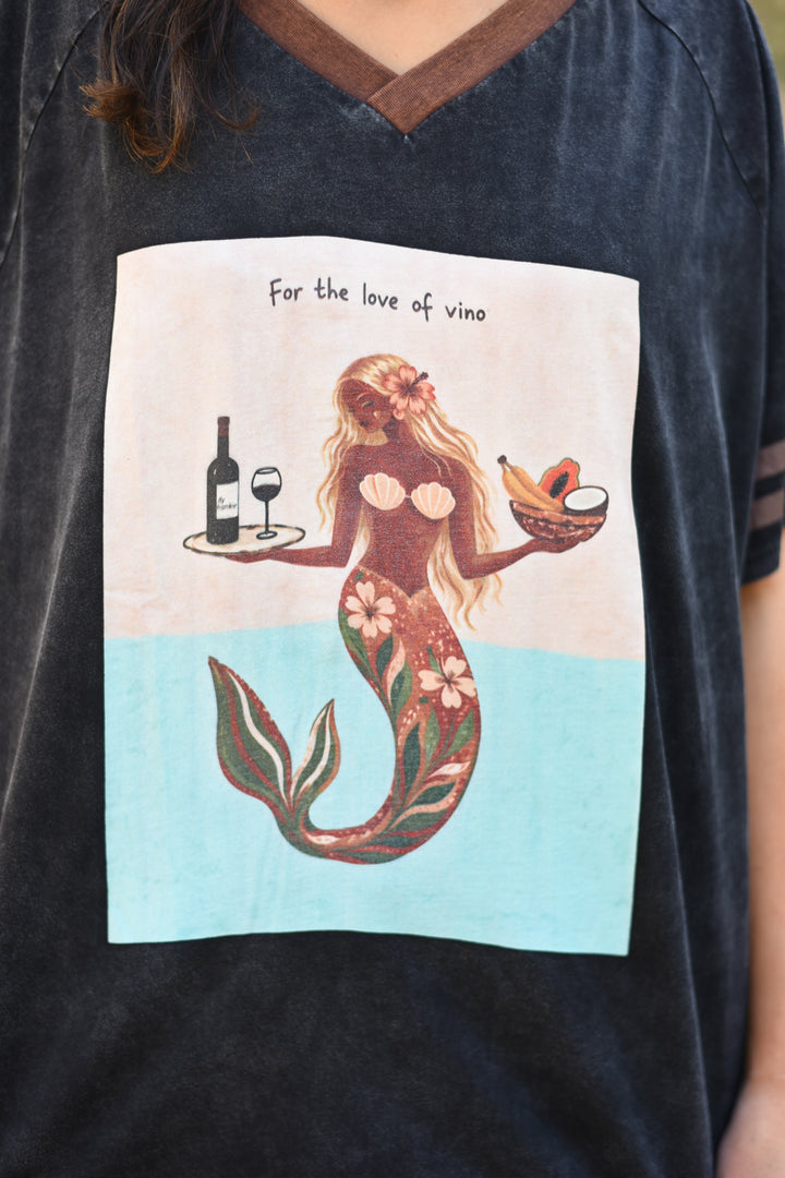 Black Love of Vino Tee