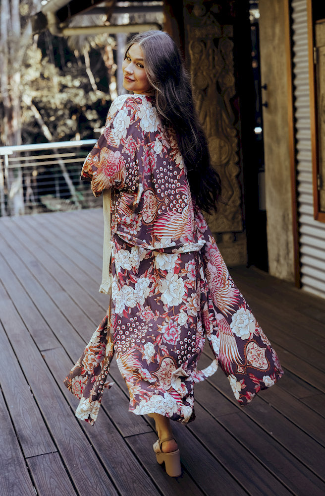Boheme Plume Kimono