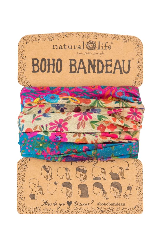 Boho Bandeau Floral Border