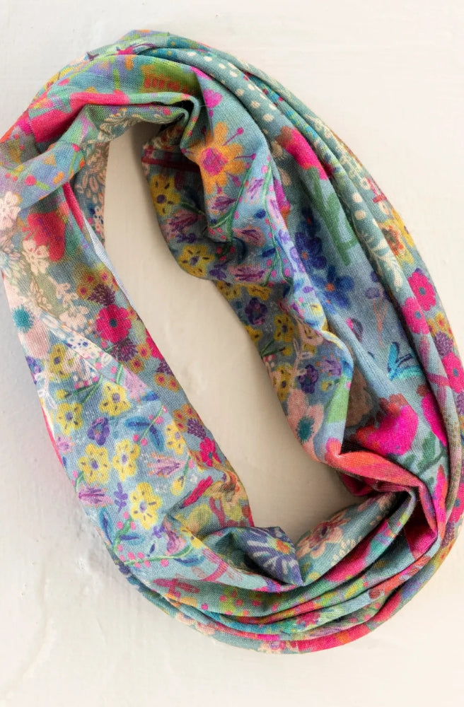 Boho Bandeau Garden Patchwork Dusty
