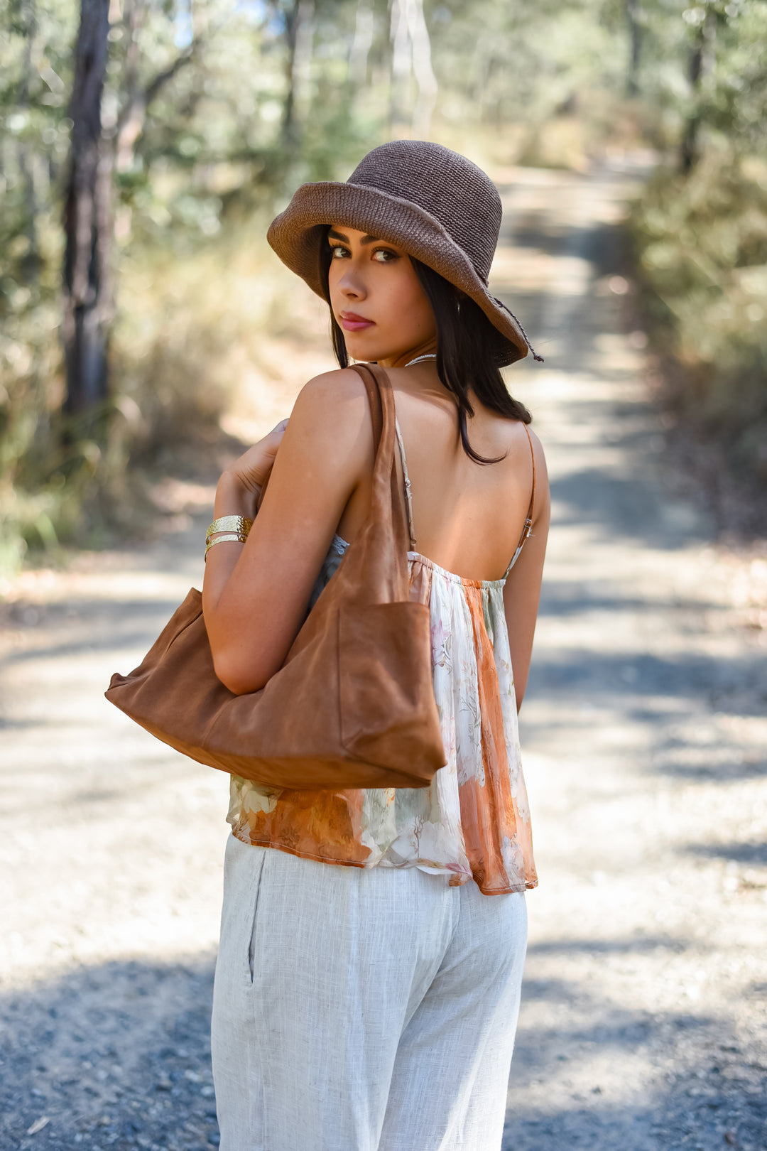 Roamer Suede Bag