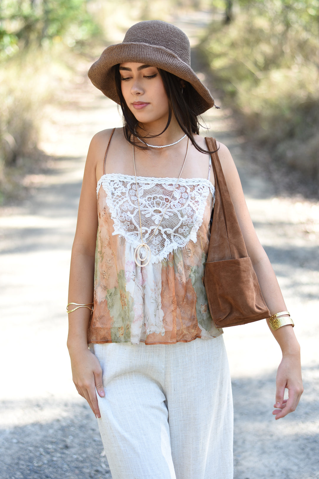 Roamer Suede Bag