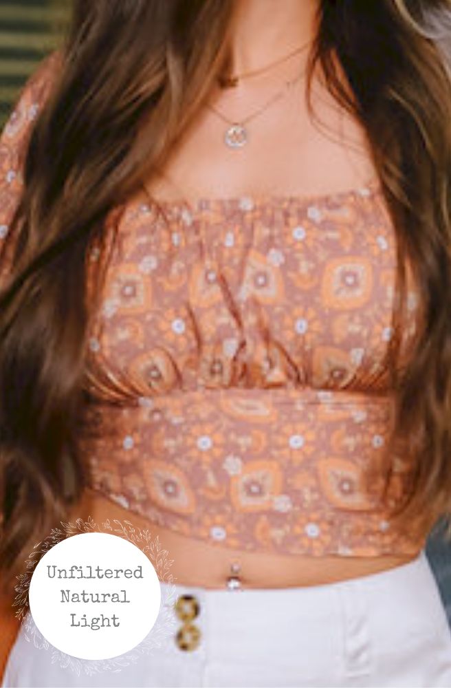 Brown Bayou Lauren Top
