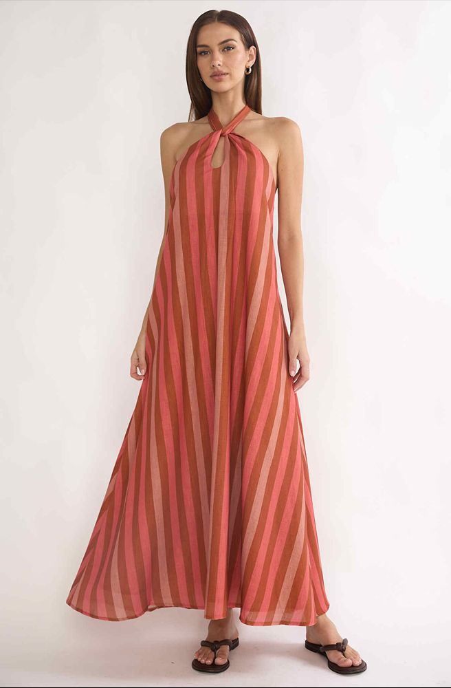 Cabana Walk Maxi Dress Front View
