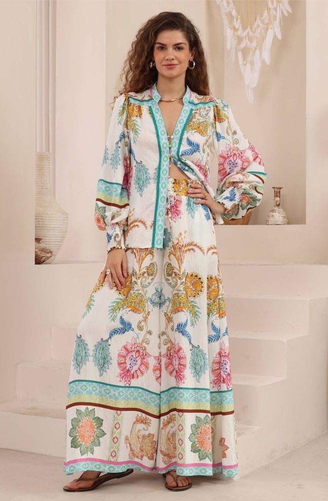 Calipso Bloom Maxi Pants