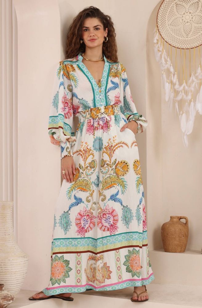Calipso Bloom Maxi Pants