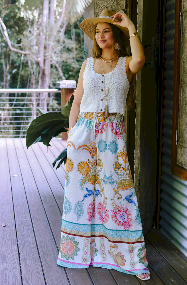 Calipso Bloom Maxi Pants