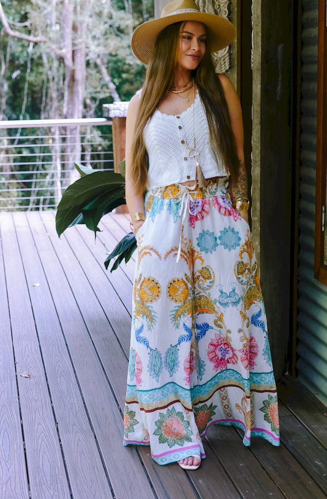 Calipso Bloom Maxi Pants