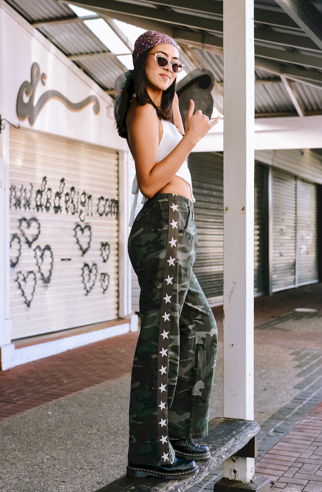 Camo Racer Star Pants