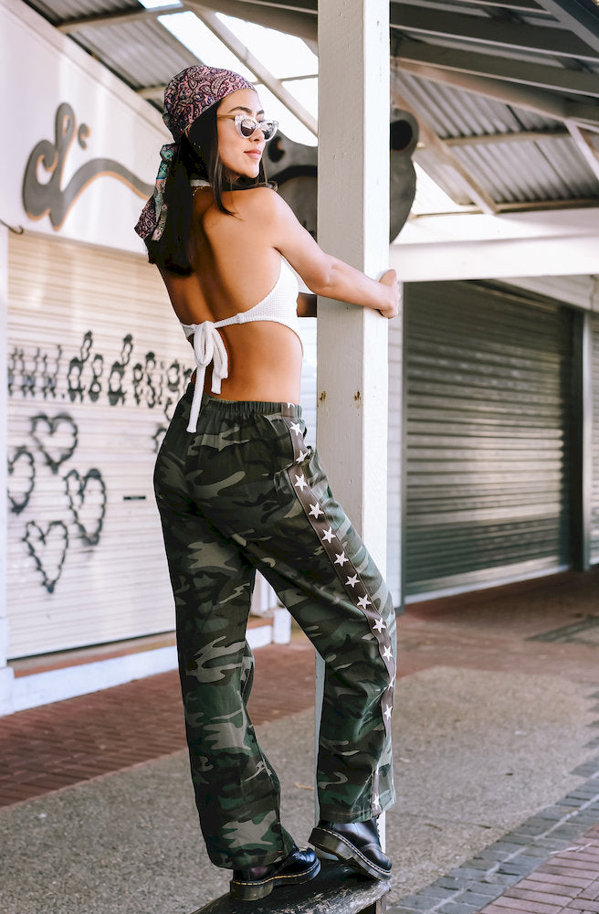 Camo Racer Star Pants
