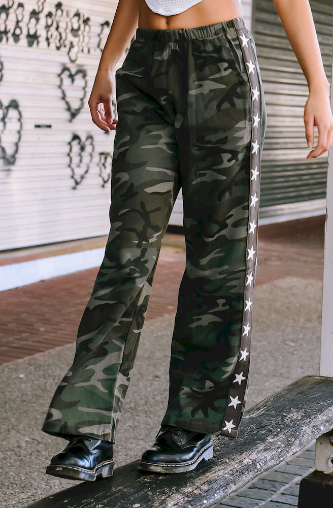 Camo Racer Star Pants
