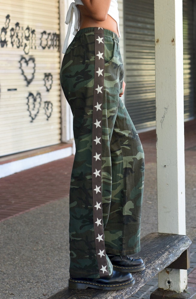 Camo Racer Star Pants