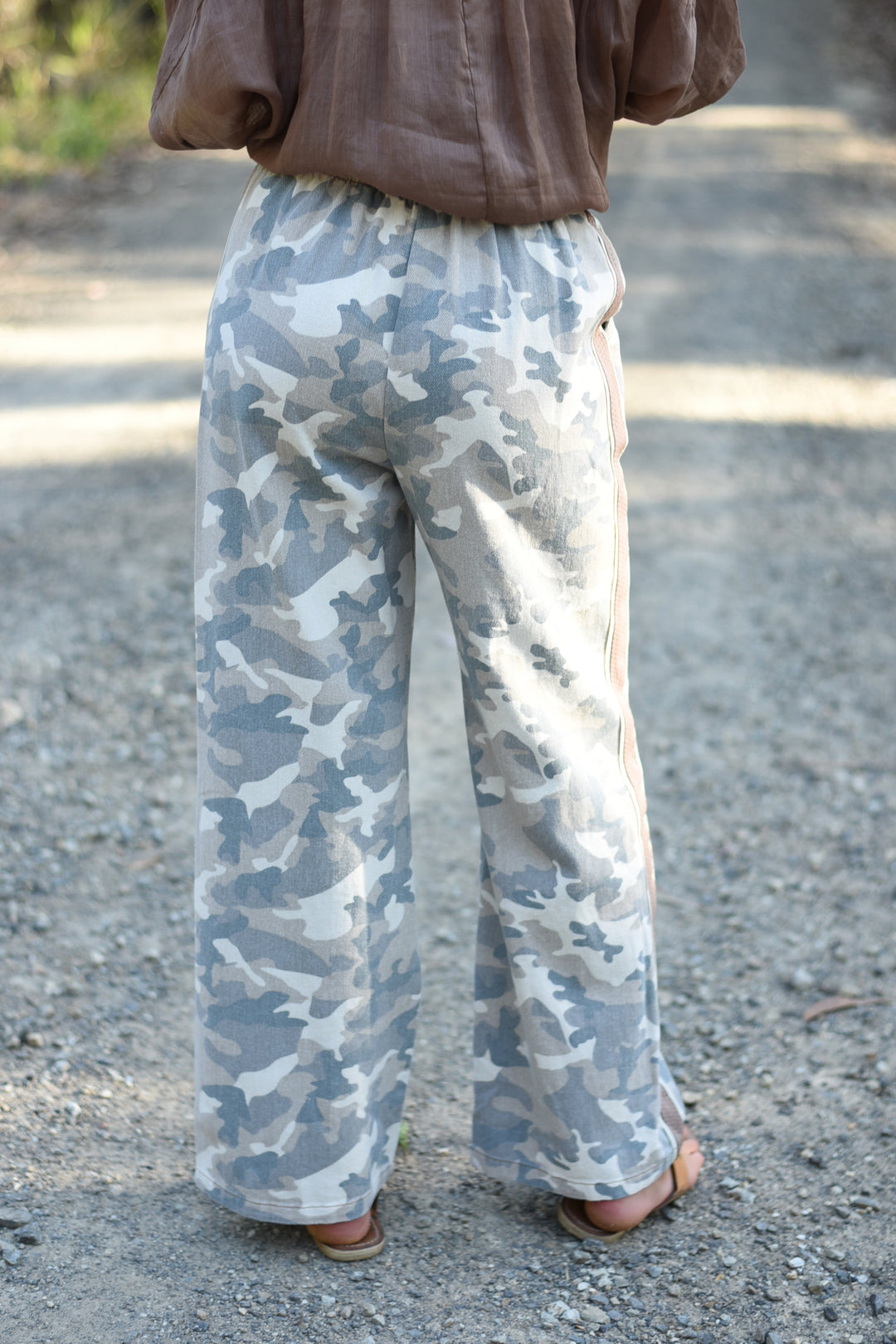 Camo Racer Stripe Pants