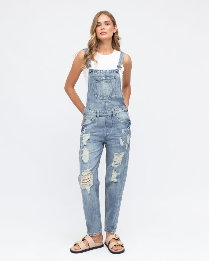 Classic Denim Overalls