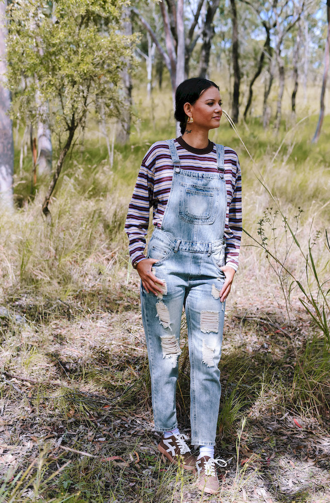 Classic Denim Overalls