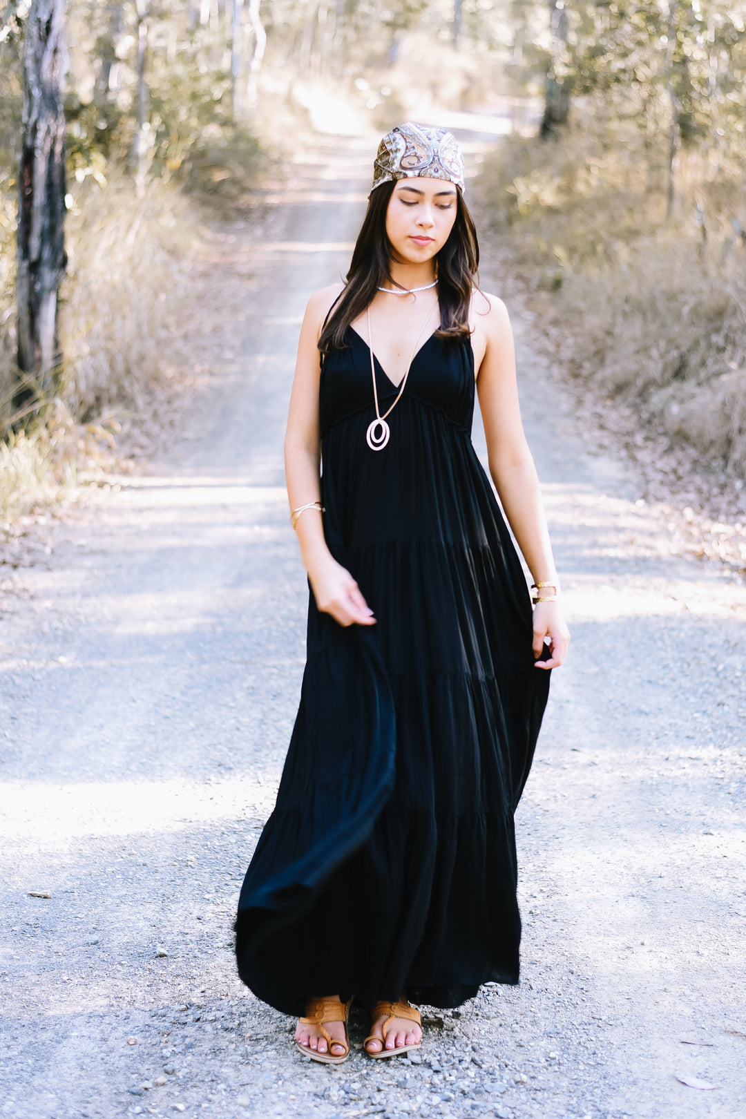 Ebony Umbrella Dress