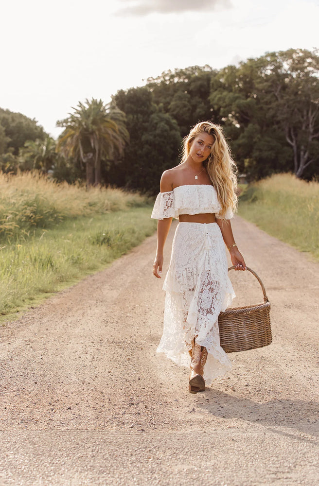 Ember Frill Lace Skirt