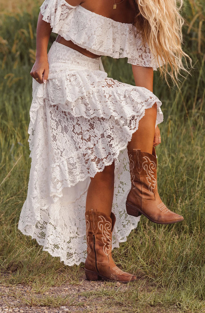Ember Frill Lace Skirt