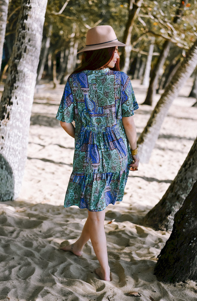 Forest Patch Cherry Mini Dress