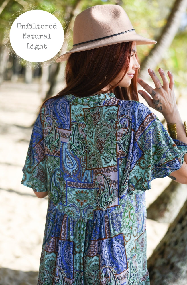 Forest Patch Raya Mini Dress