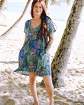 Forest Patch Raya Mini Dress