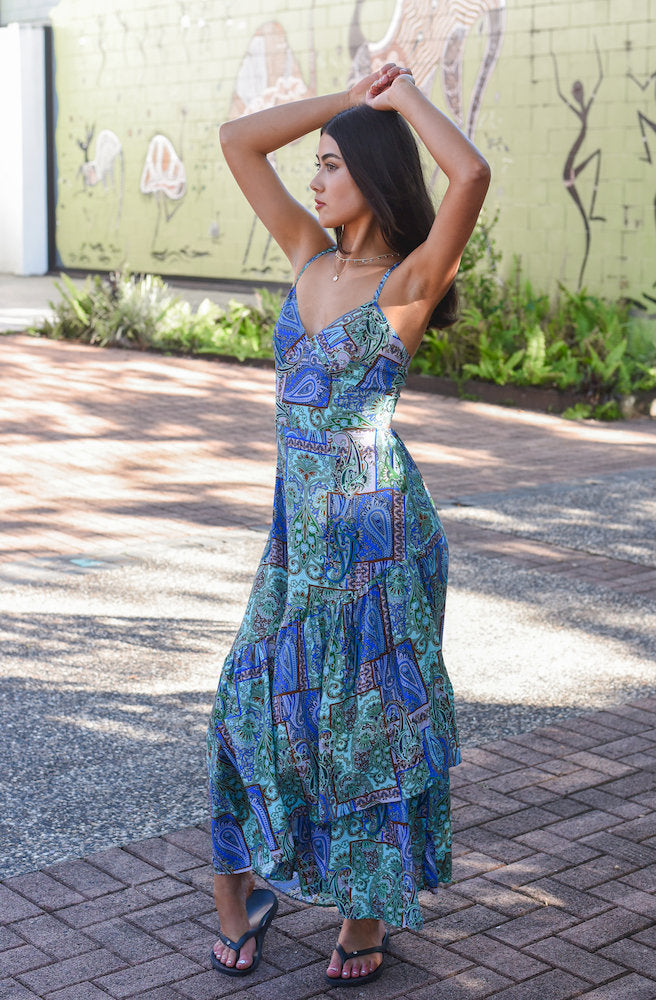 Forest Patch Sophia Dress