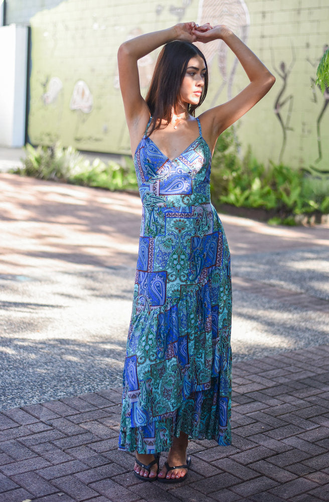 Forest Patch Sophia Dress