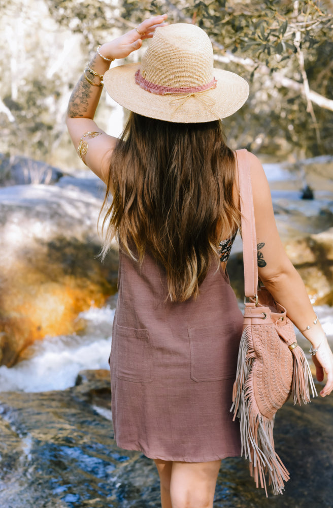 Gypsy Thread Pinafore Brown