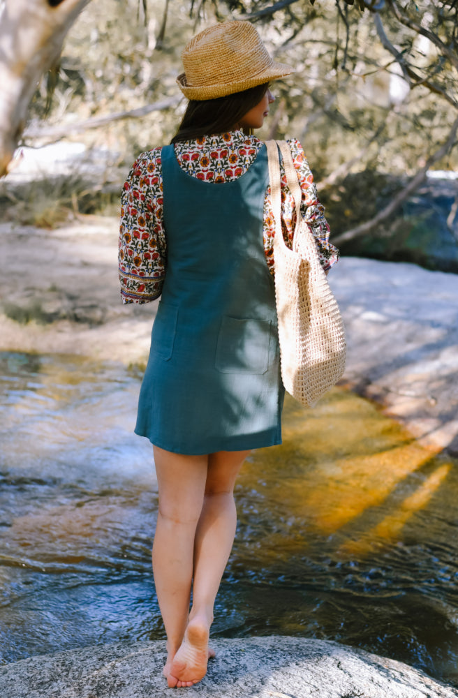 Gypsy Thread Pinafore Green