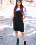 Gypsy Thread Pinafore Mid Short Black