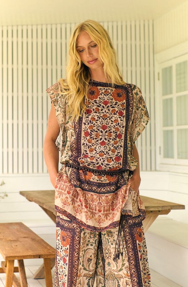 Jaase Fleetwood Dawn Cap Blouse