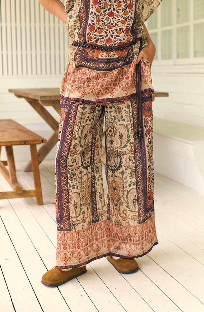 Jaase Fleetwood Stevie Pants in signature patchwork print