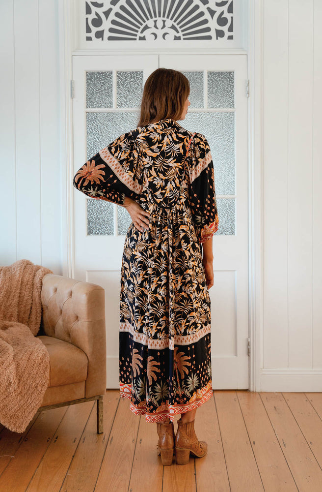 Jaase Jardin Boheme Midi Dress Back View