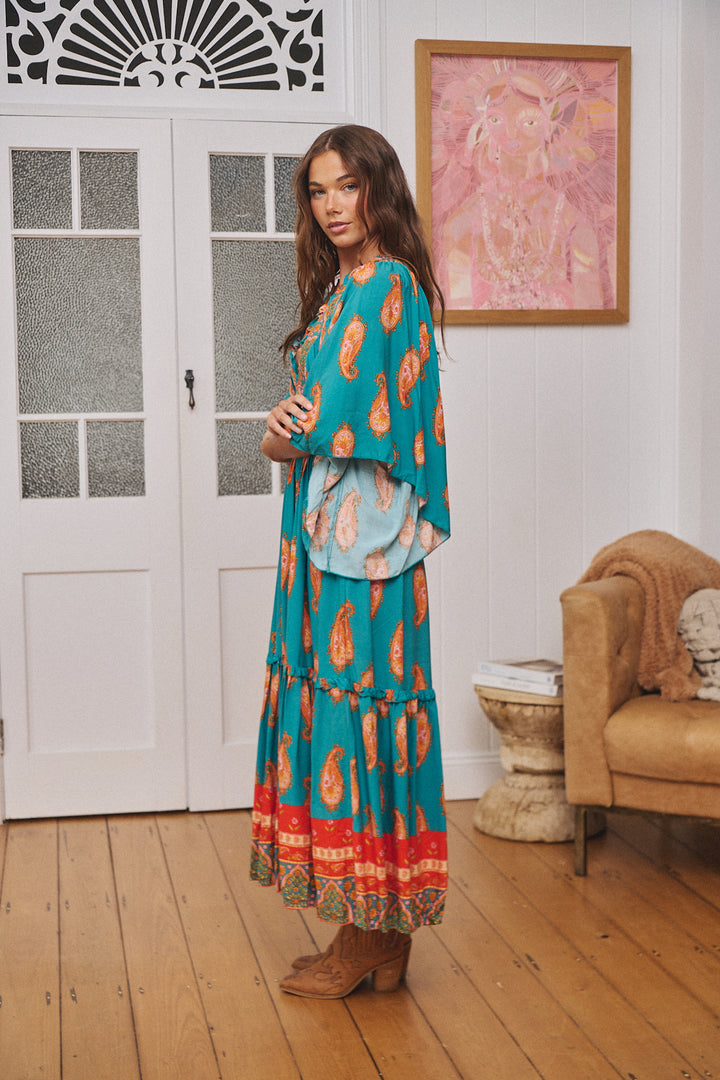 Jaase Melody Raya Maxi Dress Side View